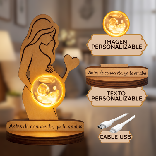 Lámpara Personalizada de Ecografía
